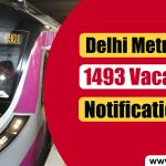 DMRC 1493 Vacancies Notification 2019 - Last Date 13th January 2020
